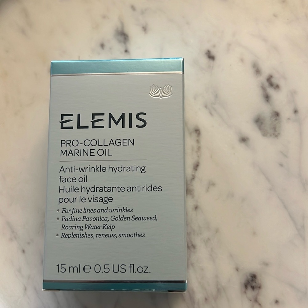 Elemis Pro-Collagen Marine Oil Anti Wrinkle Hydrating Oil NEW IN BOX - FULL SIZE